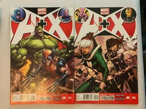 A+X #1 & 2 Dale Keown Cover (2012) NM - Picture 1 of 1
