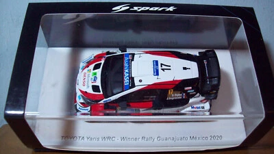 1/43 SPARK S6571 TOYOTA YARIS WRC GANADOR RALLY MÉXICO 2020 #17 OGIER/INGRASSIA Foto 1 de 4