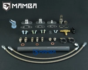 Línea de retorno de alimentación de aceite turbo para HONDA B16 B18 con Garrett TB02 TB25 TB28 EE. UU. - Imagen 1 de 8