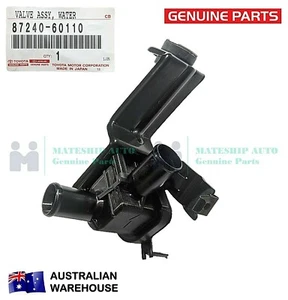 GENUINE Toyota LandCruiser 70 Series Heater Core Control Valve Tap 1990 on - Picture 1 of 2