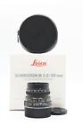 Leica 50mm f2 Summicron-M Lens Black (v.III) #457