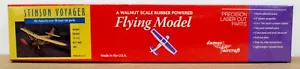 Dumas 203 Stinson Voyager Kit 17.5 " Wingspan Laser Cut Rubber powered Balsa Kit - Picture 1 of 4