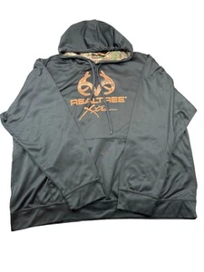 Realtree Xtra Kordelzug Jagd Hoodie tarnfarben orange Logo Größe 2XL - Bild 1 von 9