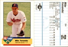 Mike Fernandez 1994 Fleer ProCards #394 Card *AutographDen*