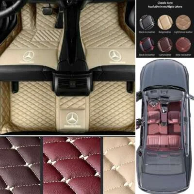 For Mercedes Benz SLK200 SLK230 SLK250 SLK280 SLK300 SLK320 SLK350 Car Floor Mat Foto 1 de 4