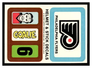 1978 Topps Stickers Hockey #NNO Philadelphia Flyers Goalie LB2 - Picture 1 of 2