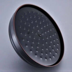 Oil Rubbed Bronze 8" 203mm Bath Water Saving Round Top Rain Shower Head Zsh249 - Picture 1 of 6