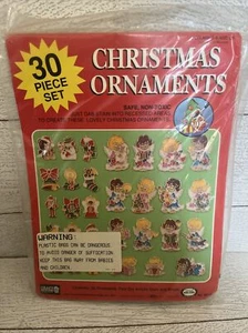 Kit artesanal de pintura acrílica vitral adorno navideño casa artesanal vintage nuevo de Lote Antiguo - Imagen 1 de 5