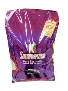 Sunflower Pure Basmathi Premium Pusa 1121 ( cream ) 5 kg - Picture 1 of 5
