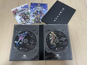 PS3 Kingdom Hearts Starter Pack HD 1.5 + 2.5 Remix SQUARE ENIX Used From Japan - Picture 1 of 8