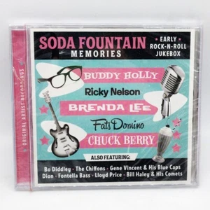 CD SODA FROUNTAIN MEMORIES Early Rock-N-Roll Jukebox New CD Sealed  - Picture 1 of 2