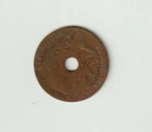 Indochine française - 1 cent 1898 A, Paris  - Picture 1 of 2