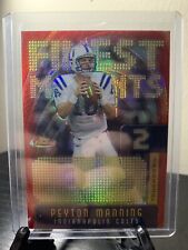 2005 Topps Finest Peyton Manning #FM2 #/599 Finest Moments Refractor Colts HOF