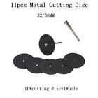 Heavy Duty Grinder Disc Set 11pcs Perfect for Metal Cutting and Grooving
