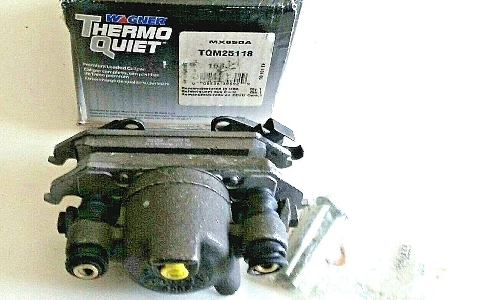 Восстановленный суппорт дискового тормоза с тормозными колодками ThermoQuiet передний левый WAGNER TQM25118 - Изображение 1 из 4