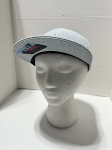 Chanel Unisex Blue Airlines Tweed Hat Baseball Cap Sparkles Logo Cotton 20"-23" - Picture 1 of 15