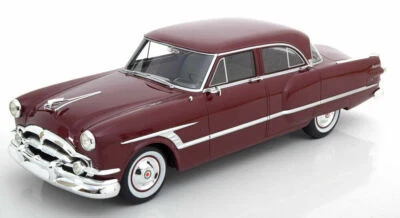 Packard Cavaliere 1953 Dark Red IN Metallo BOS308 1/18 BOS Modello Resina - Immagine 1 di 3