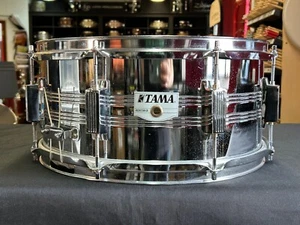 Tama 1980s 14 x 6.5 Rockstar DX Steel Snare Drum - Picture 1 of 9