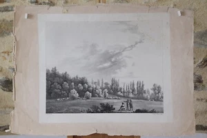 Victor Fonville (1805-1856) - Savoie - Trois paysages - H. Brunet - Lyon - Picture 1 of 12