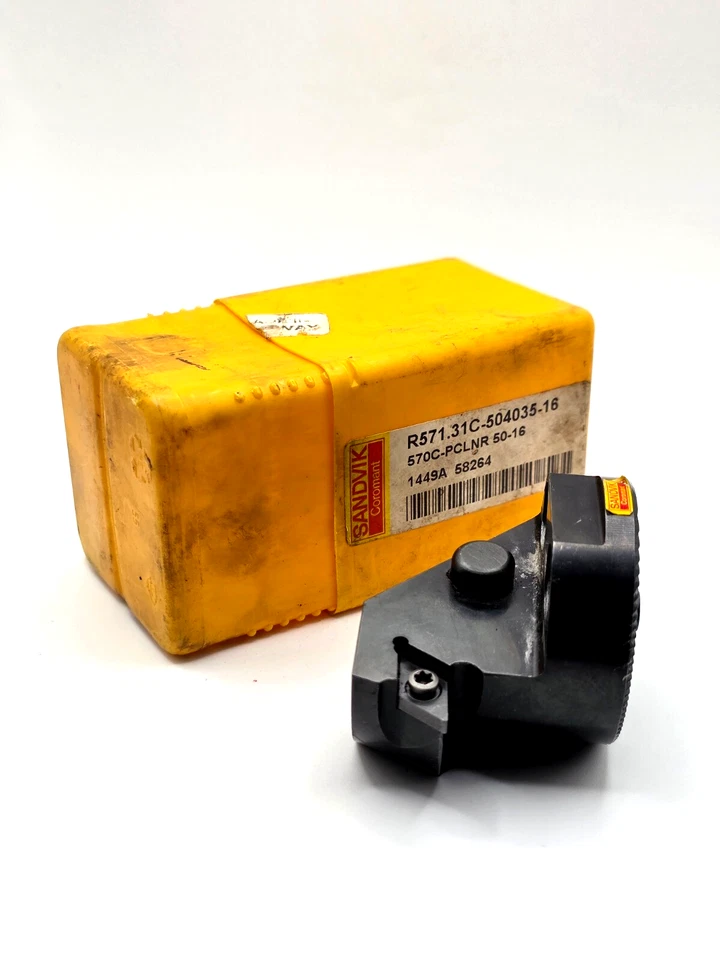 Cabezal de barra de perforación modular Sandvik R571.05c-503035-11x TMax P torneado indexable Foto 1 de 4