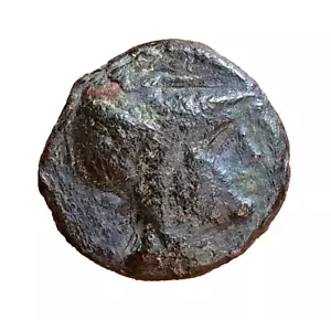 GRECO MACEDONE DEMETRIOS POLIORKETS BRONZO ATENA INDOSSANDO CASCO PRUA SALAMI - Foto 1 di 12