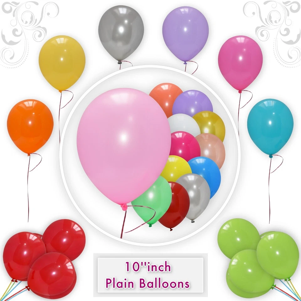 GRANDES balões de látex balões de hélio 100X10 polegadas festa casamento aniversário BALÃO - Imagem 1 de 1