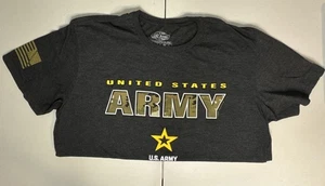 T-shirt design 7,62 grigia logo esercito uomo 2X manica corta misto cotone poliestere - Foto 1 di 5