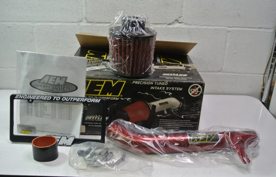 AEM 22-401R Short Ram Air Intake for Honda Civic/Del Sol 1996–2000 Foto 1 de 4