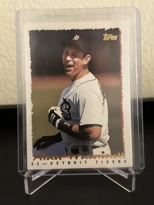 1995 Topps Alan Trammell #474 Detroit Tigers Baseball Card - Picture 1 of 2