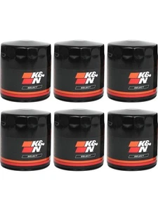 6 x K&N Oil Filters SO-1004 fits Hyundai Terracan 3.5 HP i V6 4WD - Picture 1 of 12