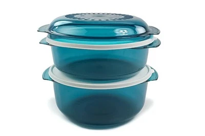 Tupperware Micro3-Gar-Set Mikrowelle Tiefkühler NEU - Bild 1 von 4