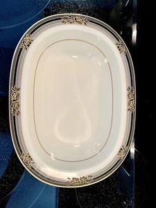 Noritake Spell Binder Oval Vegetable Serving Bowl 9733 Unused! 10.5” - Picture 1 of 10
