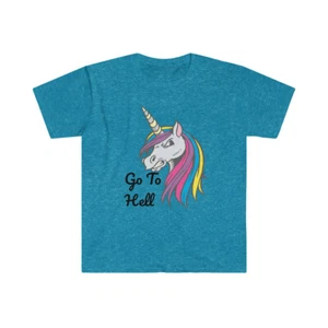 Go To Hell Einhorn T-Shirt - Bild 1 von 27