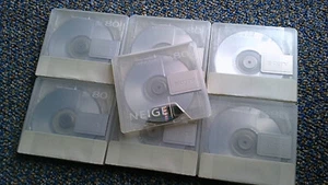 8 Minidisc Sony Neige 80 min MD - Photo 1/5