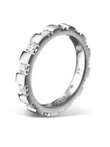 JOOP! Anillo Flora con circonita JJ0836 talla 57 anillo de mujer anillo de filetes anillo eterno - Imagen 1 de 1