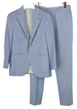 SUITSUPPLY La Spalla / Brescia Suit Men's UK 36S / uk 36 Wool Blue