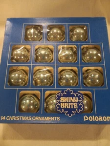 shiny brite Weihnachtsschmuck Gr. 1 3/4 Lot 14 - Bild 1 von 4