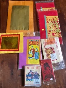 Chinese Joss Papers Different Variety Lot - Picture 1 of 11