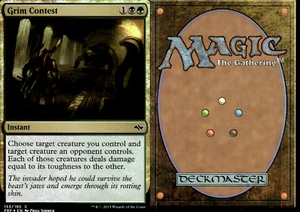 Magic the Gathering -MTG- Grim Contest Foil - Picture 1 of 1