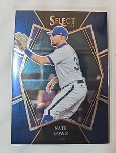 2022 Panini Select Nate Lowe #136 Premier Level Blue Texas Rangers - Picture 1 of 6