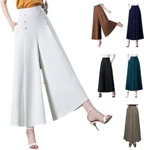 Gpmsign Pants, Gpmsign Fashion Wide Leg Pants for Women - Picture 1 of 13