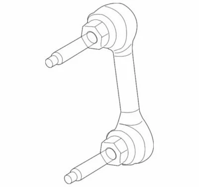 Enlace estabilizador izquierdo derecho Ford E-350 Super Duty 2008-2019 OEM NUEVO 8C2Z-5K483-A Foto 1 de 2