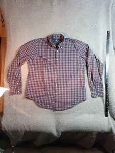 American Living shirt Men's size XL plaid long sleeve button up casual - Picture 1 of 12