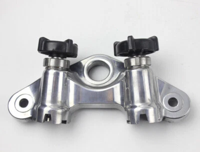 Polished Alloy Top Tripple Clamp Knob Nuts For Honda Dax CT70 Trail CT 70 Bikes - Image 1 of 4