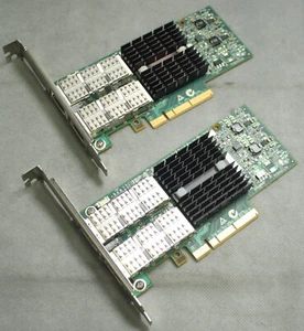 Lot of 2 HP 656089-001 661685-001 649281-B21 Mellanox MCX354A-FCBT 544QSFP - Picture 1 of 7