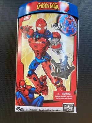 Mega Bloks 91280 Spider-Man Techbot Construcción y Exhibición - Totalmente Nuevo Foto 1 de 2