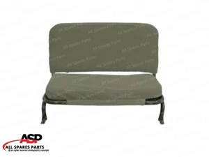 Willys Jeep Flat Fender CJ-2A/CJ-3A /CJ-3B -Back Rear Seat cushion set-No Frame - Picture 1 of 7