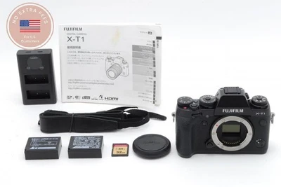 S/C30! [TOP MINT] Fujifilm X-T1 Mirrorless Digital Camera Body Black From JAPAN - Image 1 of 4