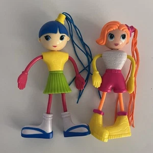 BETTY SPAGHETTY 7” Dolls Lot of 2 Ohio Art McDonalds - Picture 1 of 7