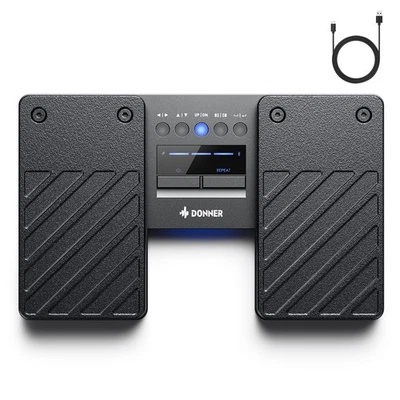 🔥 Donner DBM-50 Inalámbrico Bluetooth Page Turner Pedal para iPad Tablet Teléfono Foto 1 de 4